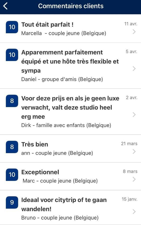 Studio 2 Pers. Tourisme Et Business Appartement Namen Buitenkant foto